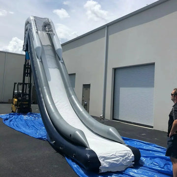 Tobogán inflable duradero para piscina de yate