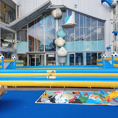 Inflatable Football Playground 49 FT x 23 FT Soccer Field