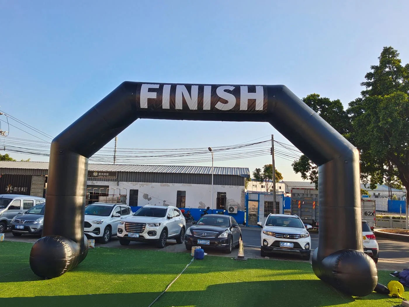 Finish Line Arch Marathon