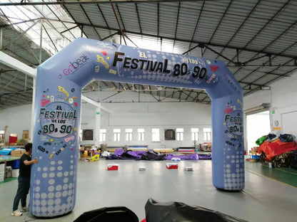 Customized Theme Inflatable Archway PVC Tarpaulin 19.5 FT