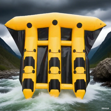 Towable Flying Manta Ray Inflatable Flyfish Tube 6 Person