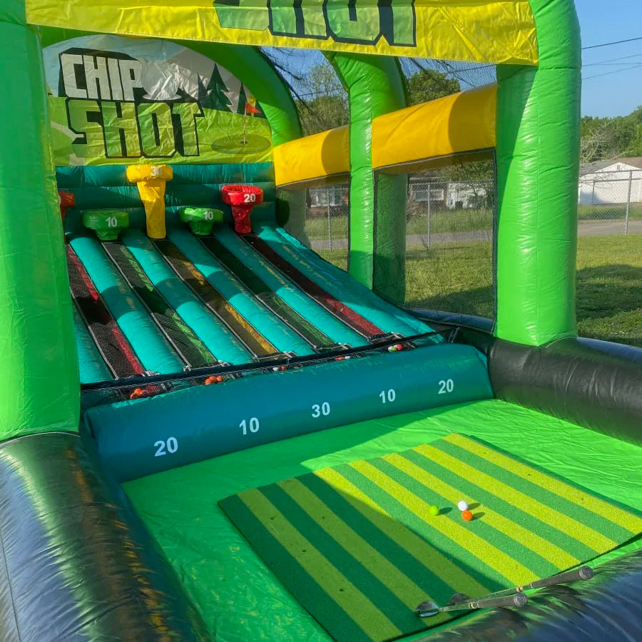 Inflatable Chip Shot Golf Target Game for Event Rentals