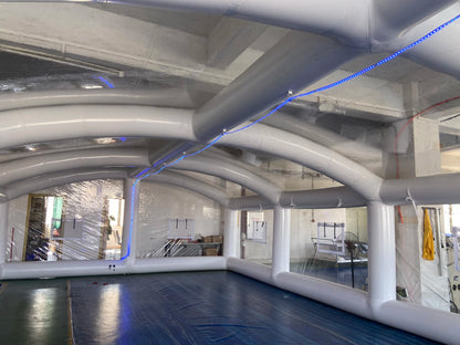 Clear Airtight Inflatable Swimming Pool Cover Tent Water Dome