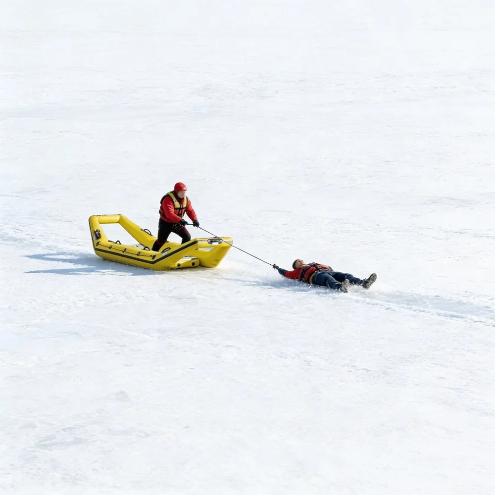 Inflatable Rescue Raft Ice Water Rapid Deployment Swiftwater | Got ...