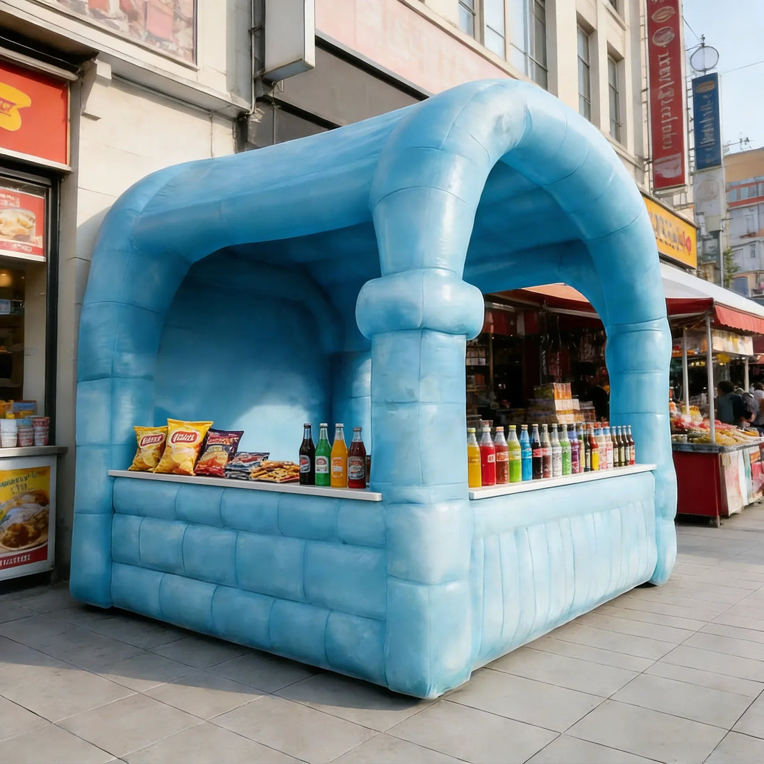 Architectural Inflatable Bar Tent 13ft Event Kiosk