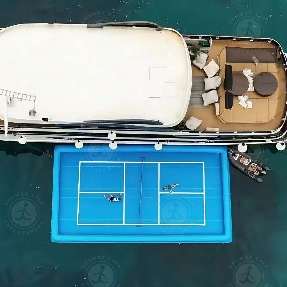 Inflatable Pickleball Court Waterproof Floating Beach Platform
