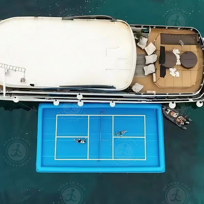 Inflatable Pickleball Court Waterproof Floating Beach Platform