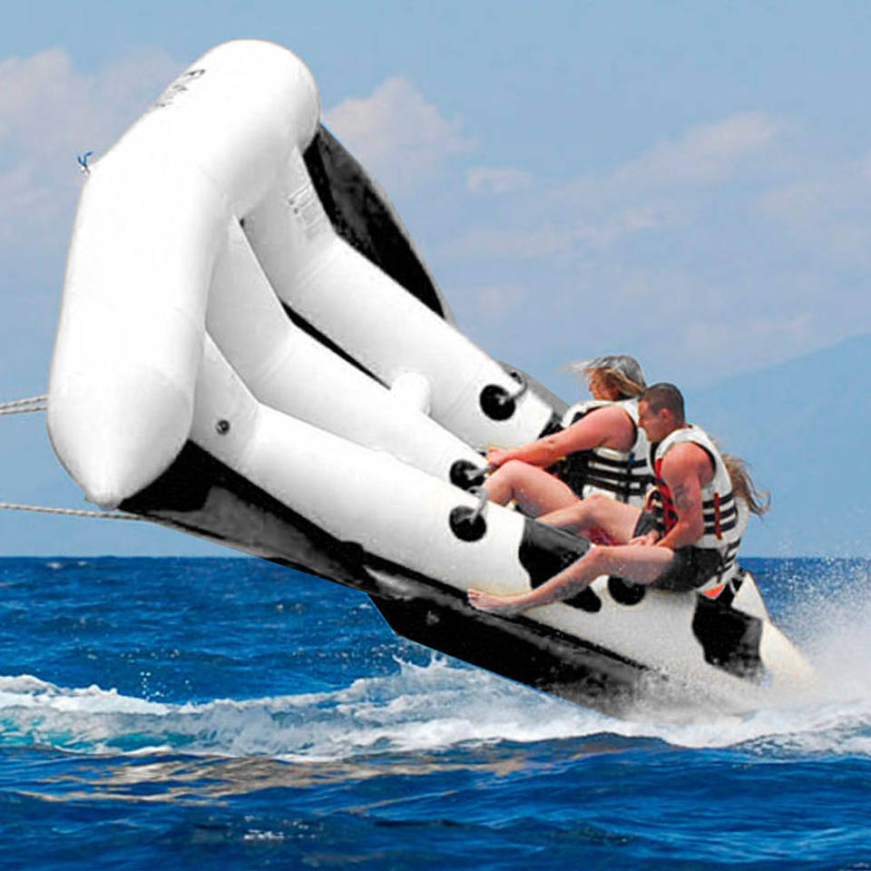 Towable Flying Manta Ray Inflatable Flyfish Tube 6 Person
