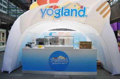 Inflatable Yogurt Tent for Event Advertising