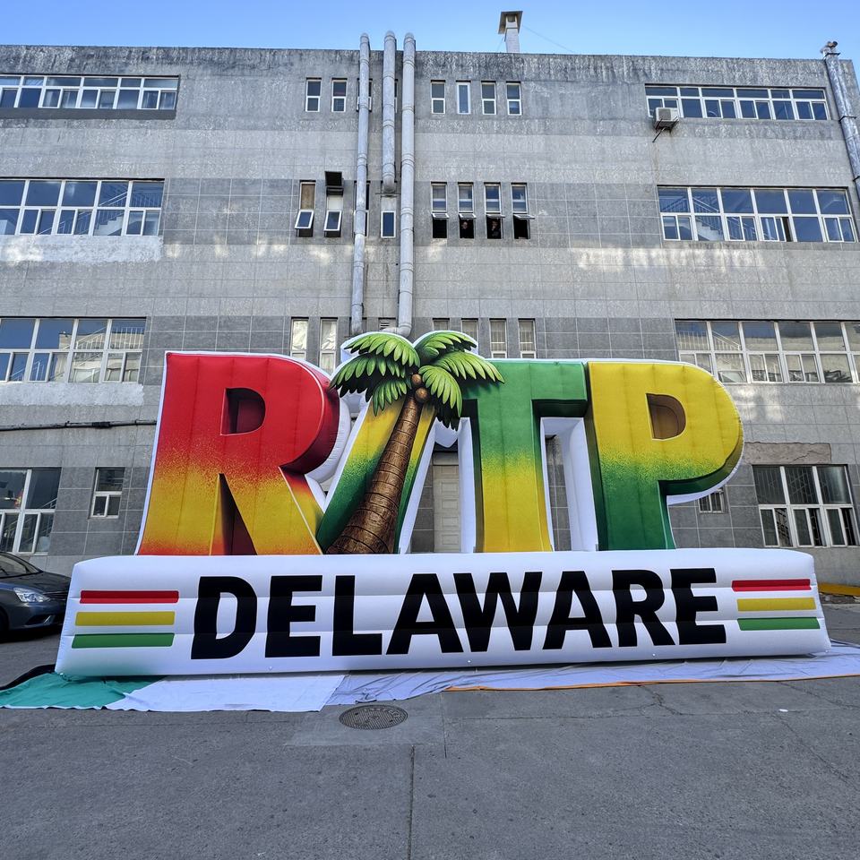 Giant Inflatable Advertising Letters for Outdoor Event Branding