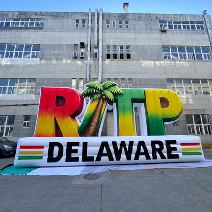 Giant Inflatable Advertising Letters for Outdoor Event Branding