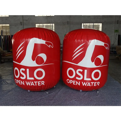Inflatable Floating Buoy Advertising Pillar