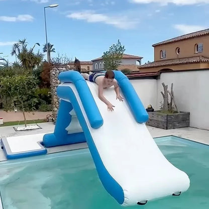 Inflatable Water Slide Pool Float PVC Commercial Outdoor