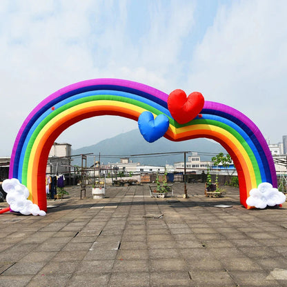 Giant Inflatable Rainbow Arch