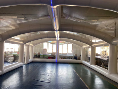 Clear Airtight Inflatable Swimming Pool Cover Tent Water Dome