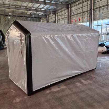 Inflatable Motorcycle Capsule Waterproof Easy Install Parking Shelter