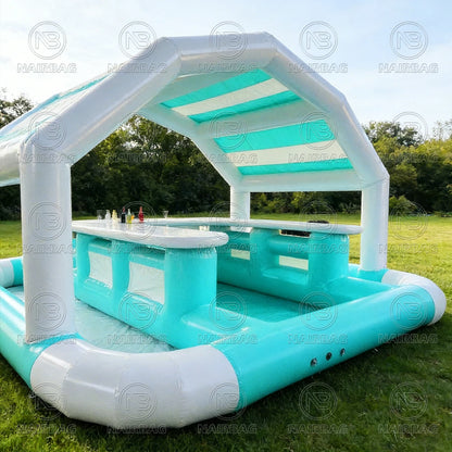 Inflatable Pool Bar Tent Adults Beach Parties