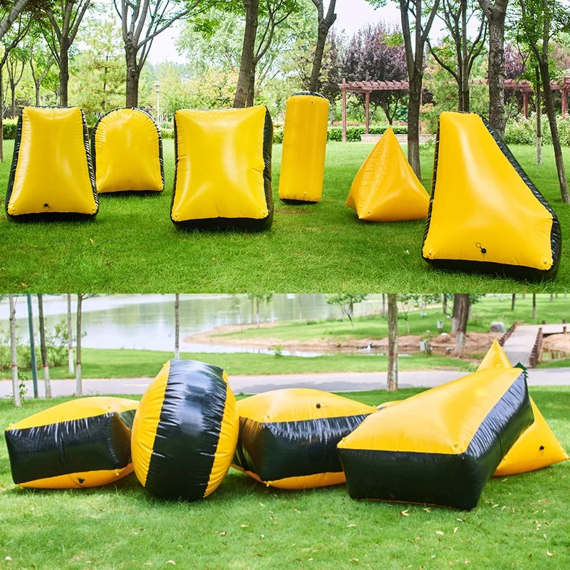 Blow Up Archery Bunkers Tag Inflatable Barriers
