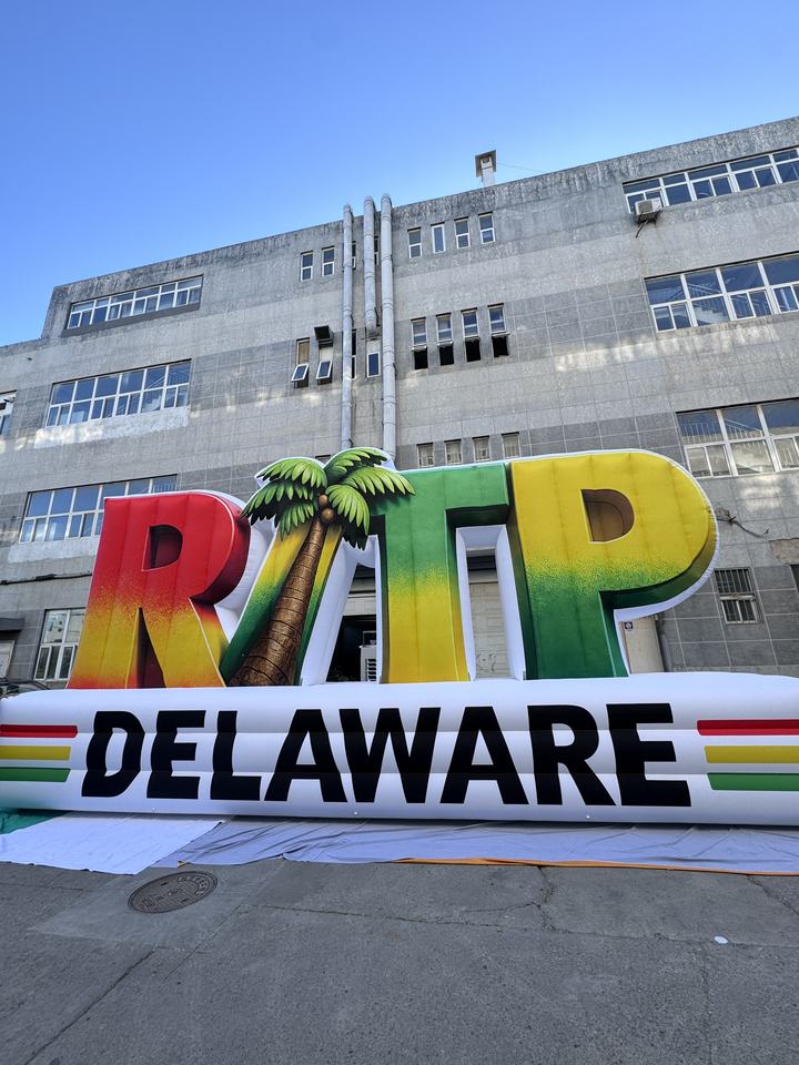 Giant Inflatable Advertising Letters for Outdoor Event Branding