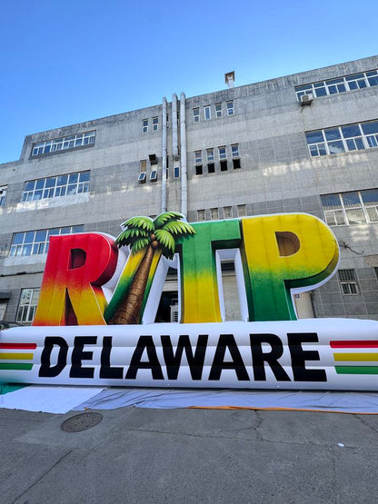 Giant Inflatable Advertising Letters for Outdoor Event Branding