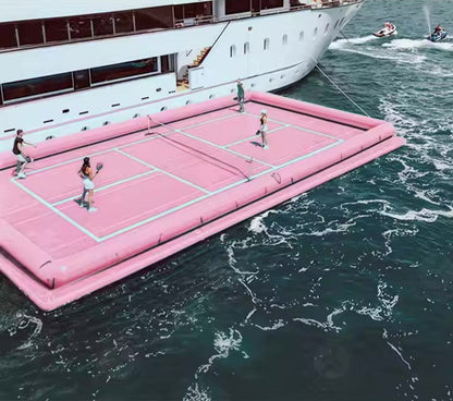 Floating Inflatable Pickleball Tennis Court