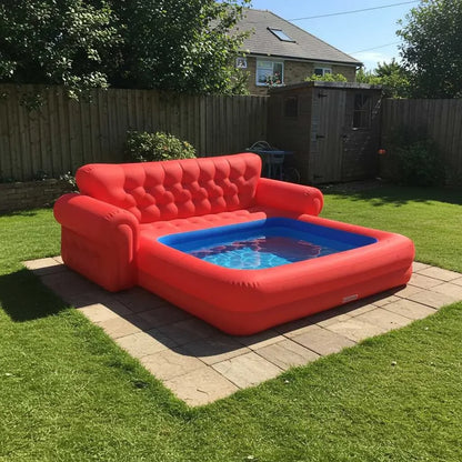 Portable Inflatable Sofa Pool for All Ages