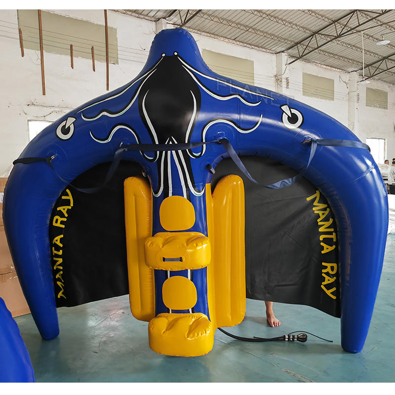 Towable Flying Manta Inflatable Tube for Water Sports