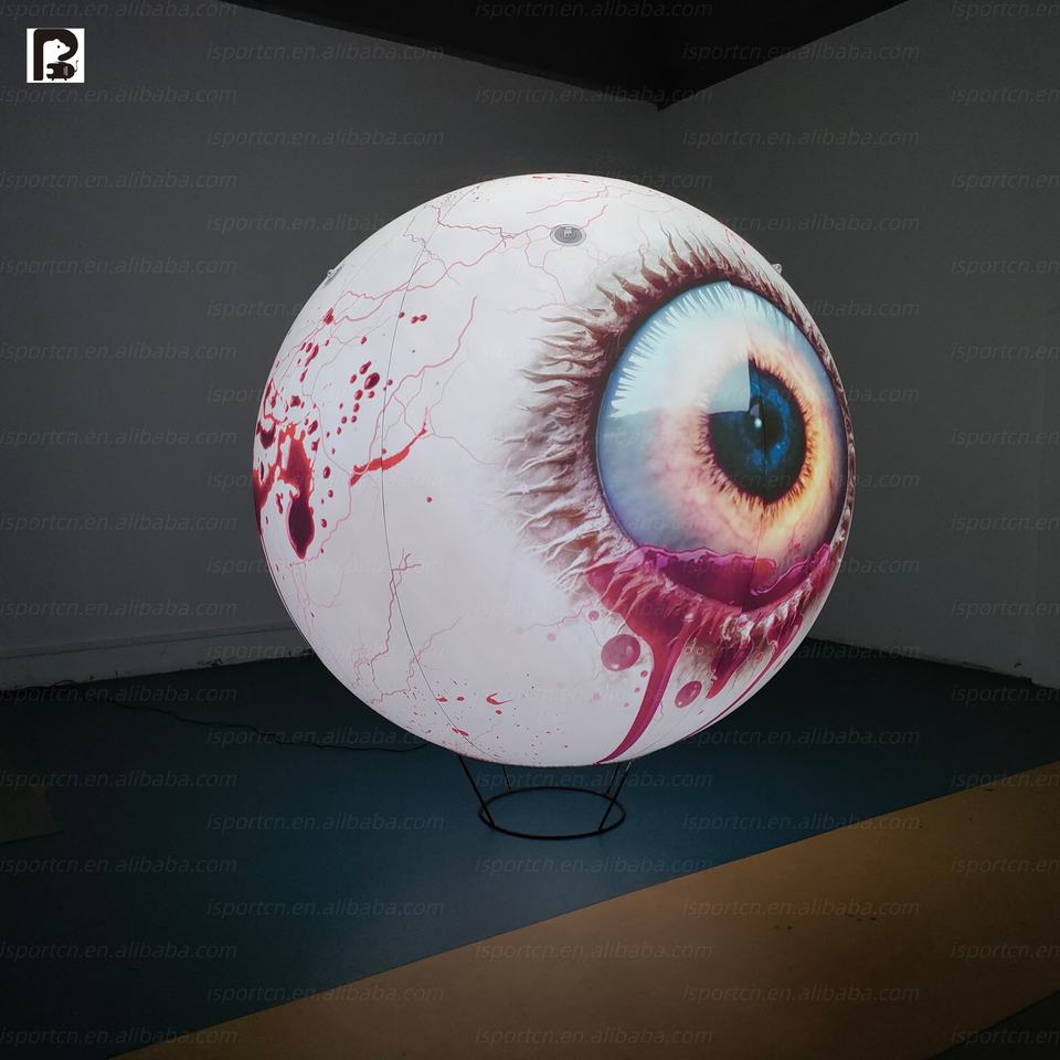 LED Giant Inflatable Eye Display Prop for Events