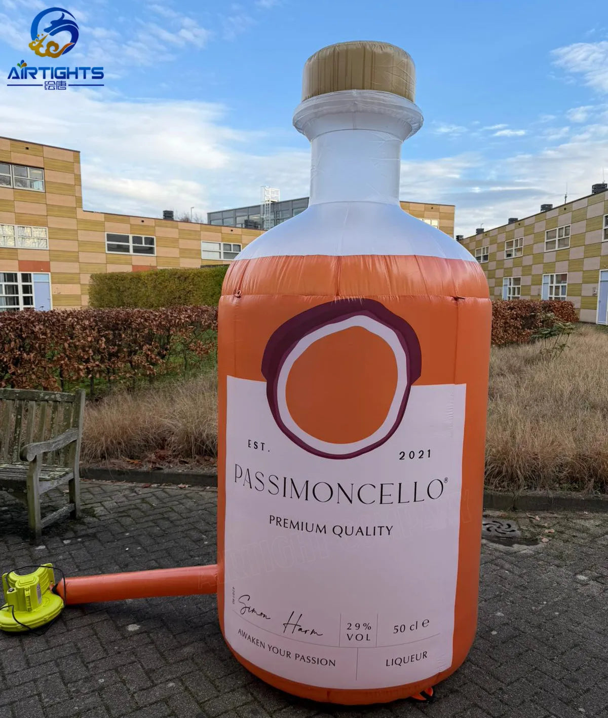 Striking 8.2 FT Inflatable Beverage Bottle Balloon