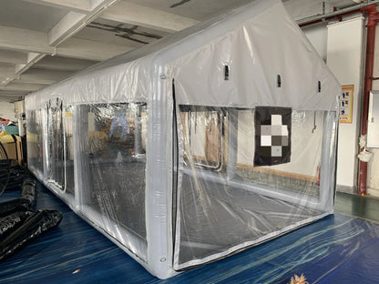 Inflatable Garage Car Tent PVC Tarpaulin 19.5 FT