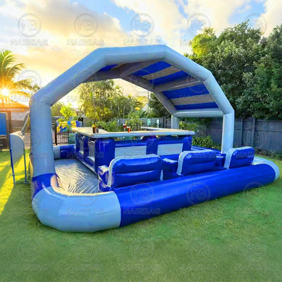 Aufblasbare Poolbar mit Überdachung für Gartenpartys