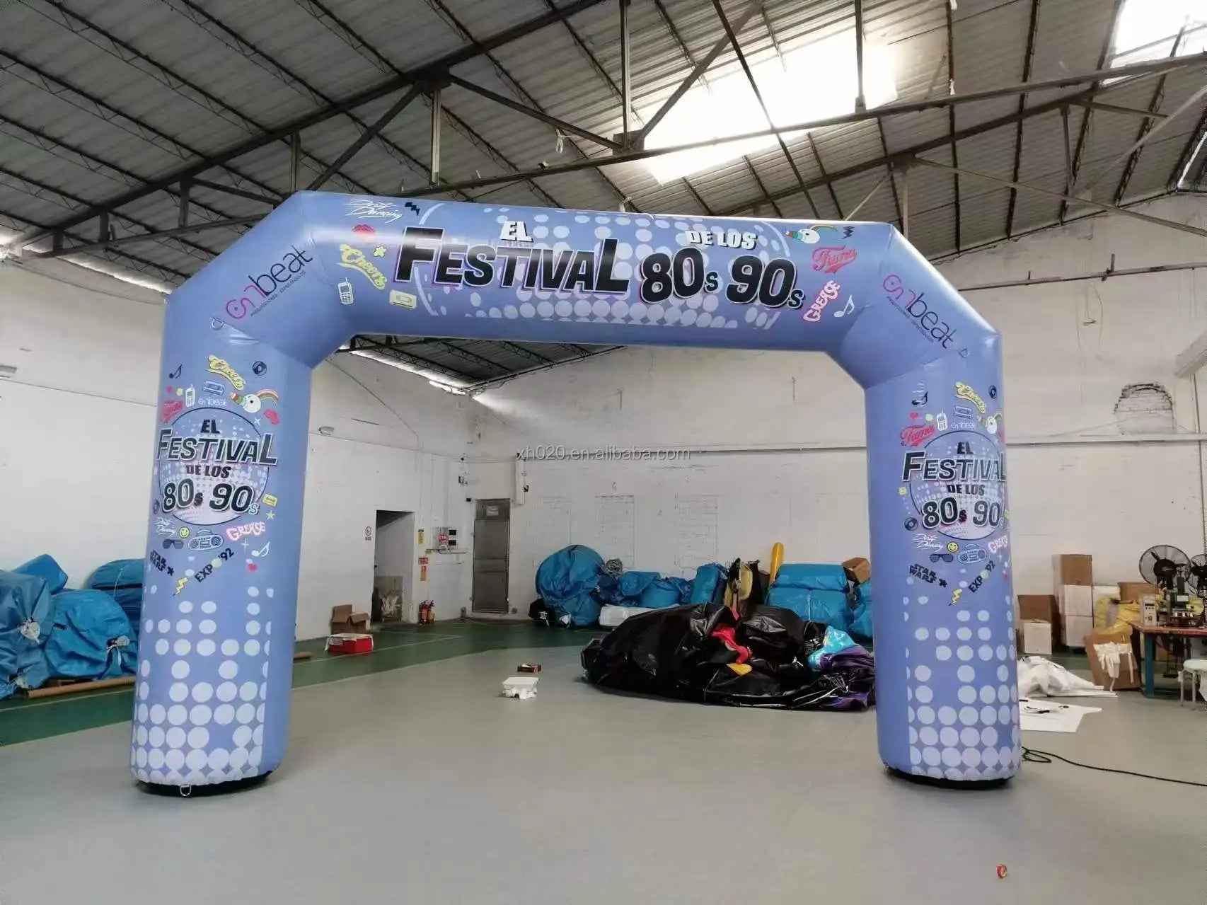 Customized Theme Inflatable Archway PVC Tarpaulin 19.5 FT