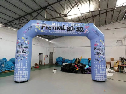 Customized Theme Inflatable Archway PVC Tarpaulin 19.5 FT
