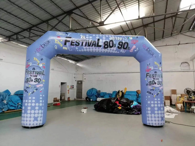 Customized Theme Inflatable Archway PVC Tarpaulin 19.5 FT