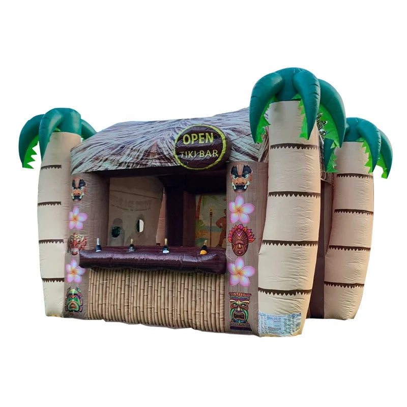 Inflatable Tiki Beach Bar Tent for Outdoor Events