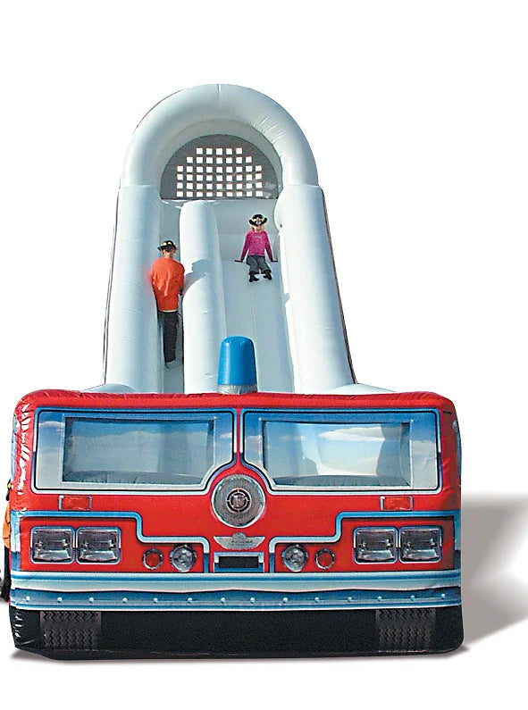 Inflatable Fire Truck Slide Combo for Kids