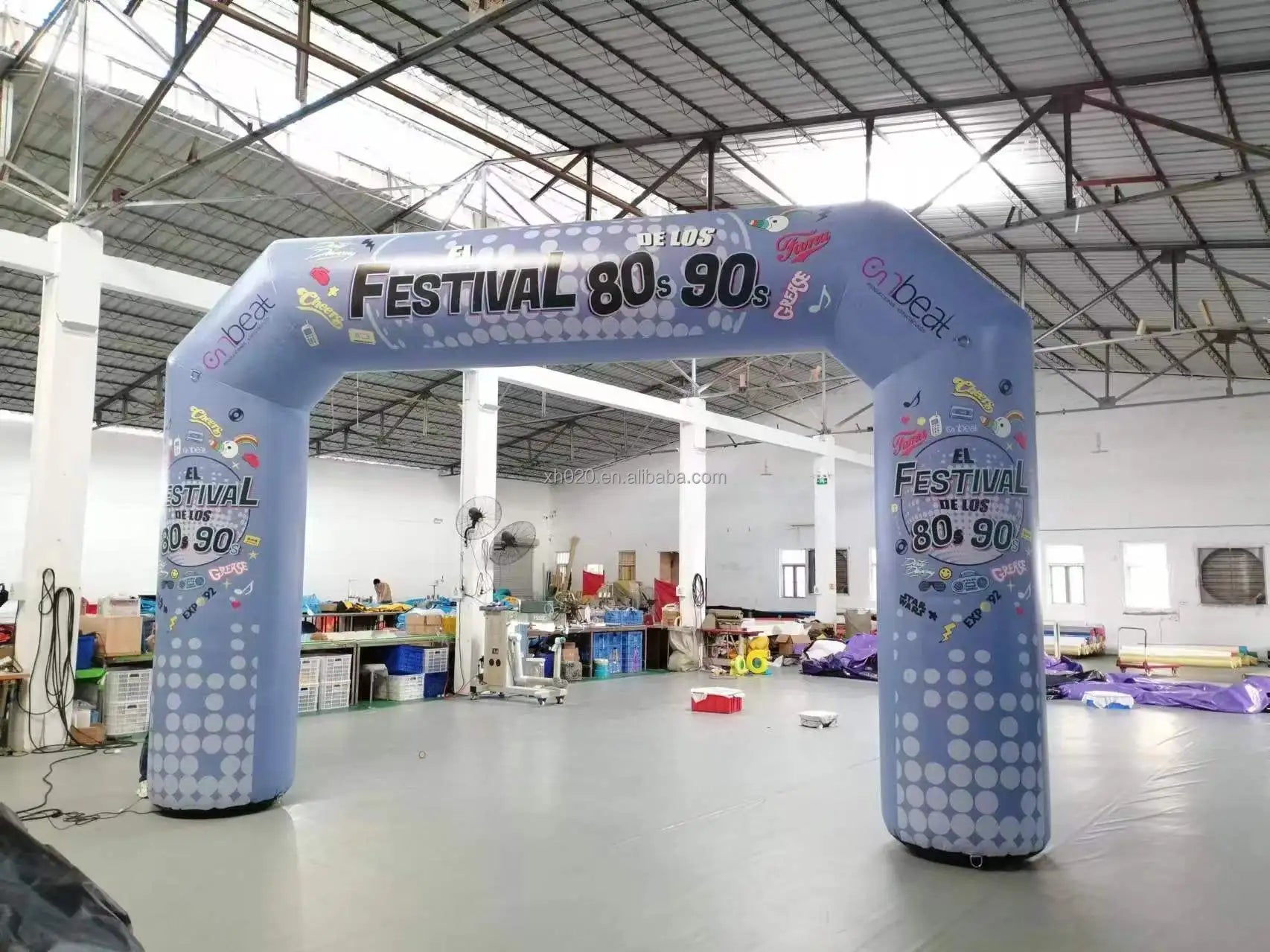 Customized Theme Inflatable Archway PVC Tarpaulin 19.5 FT