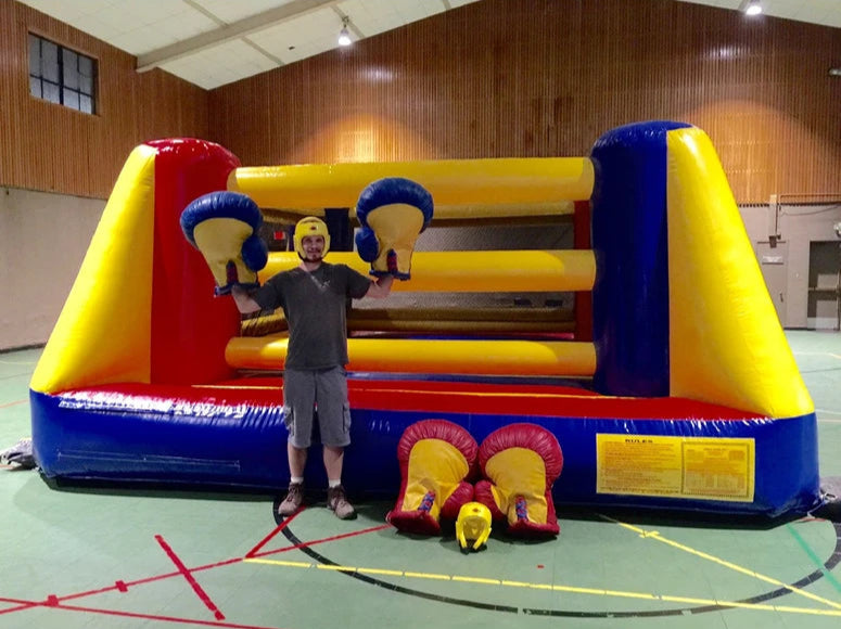 Giant Inflatable Boxing Ring with Gloves