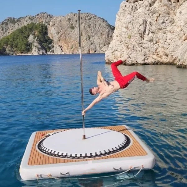 Inflatable Floating Dance Pole Platform for Water Events