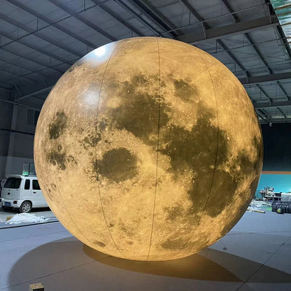 Large Inflatable Giant Moon with LED