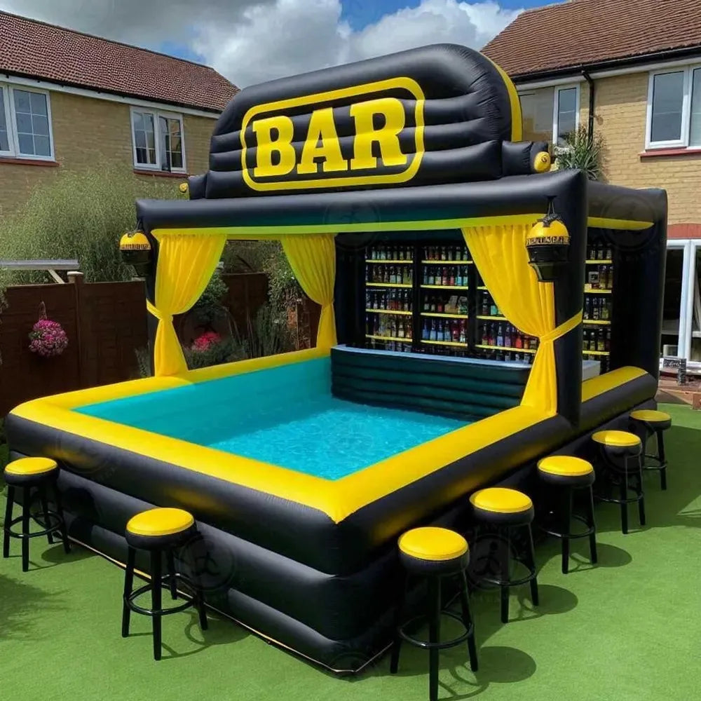 Inflatable Castle Pool Bar CE Certified Adults | Got Inflatables