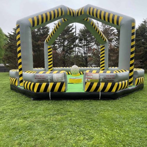 Aufblasbare Ninja Warrior Challenge Toxischer Zusammenbruch