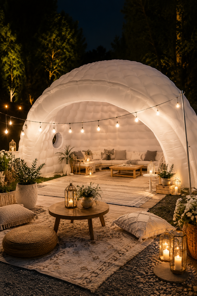 Inflatable Igloo Bounce Houses
