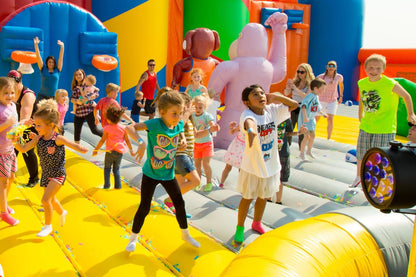 Inflatable Obstacle Playground for Outdoor Fun