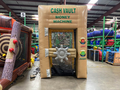 Inflatable Money Machine Cash Cube Game