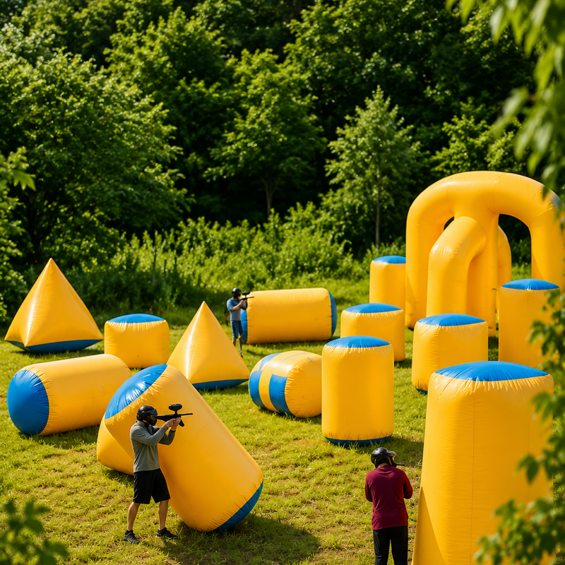 Inflatable Paintball Bunkers