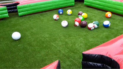 Inflatable Snooker Football Game for Events