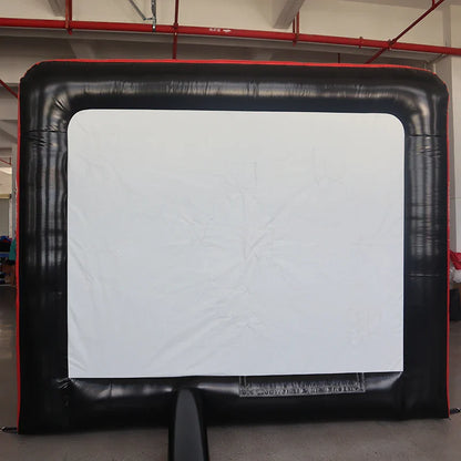 Interactive Inflatable Zombie Axe Throwing Game