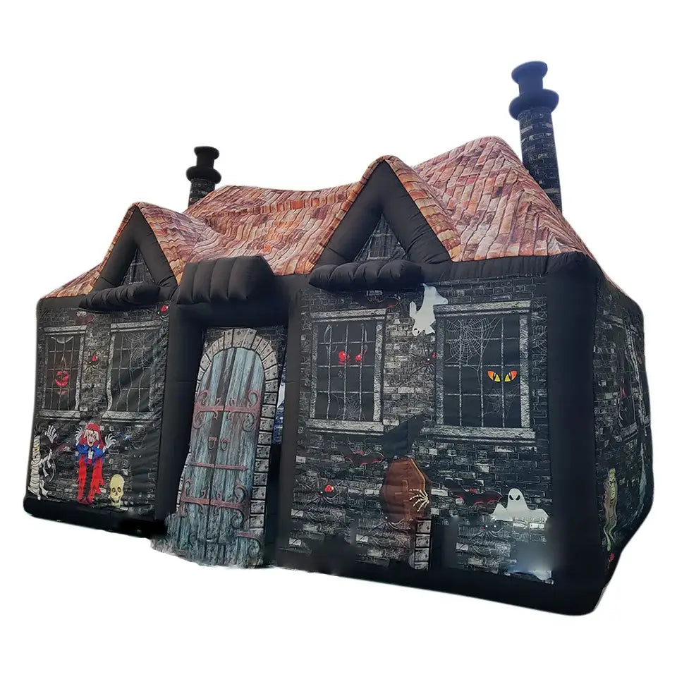 Halloween Cottage Inflatable Haunted House Tent