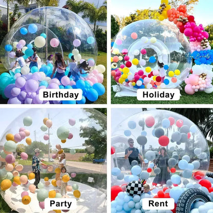 Transparent Inflatable Bubble House with Pump